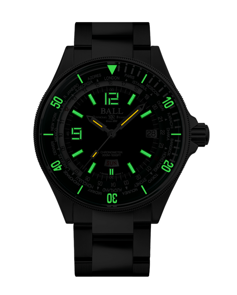 BALL Watch Engineer Master II Diver Worldtime 42mm